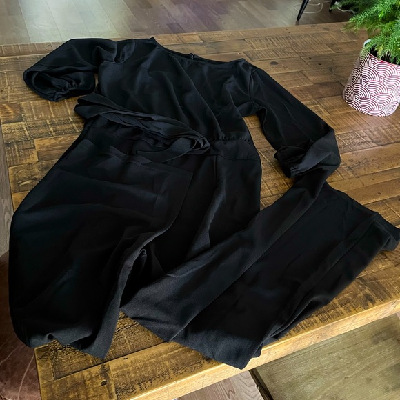 Amazon Essentials Pants & Jumpsuits Pretty Black Jumpsuit Poshmark